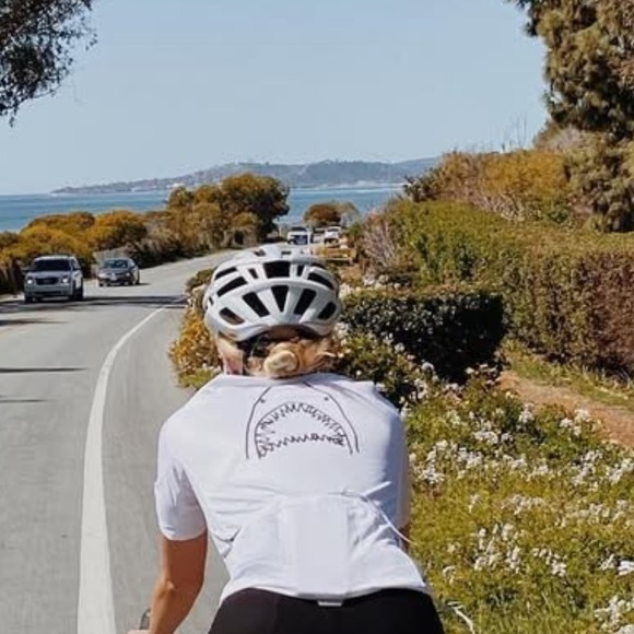 Pedal mafia short sleeve, great white Collab cycling jersey - Picture 6 of 6